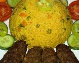 صورة لخطوة 3 من وصفة 🥰 أرز بالخضار 🥰
