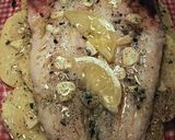Foto del paso 14 de la receta Merluza del pincho al horno, con patatas y ajos