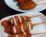 Foto langkah ke 3 dari resep Sate Sosis Crispy.