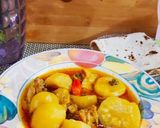 A picture of step 8 of Tindy Gosht.