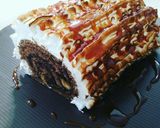 Foto langkah ke 1 dari resep Baked roll cake caramel sauce.