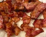 A picture of step 4 of Air fried bacon.