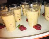 A picture of step 1 of Yogo fruit🍎🍌🍓🍇.