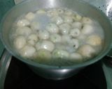 Foto langkah ke 5 dari resep Cilok kenyil2 bumbu kacang.