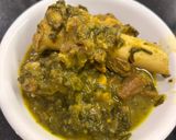 A picture of step 2 of Palak Mutton.