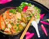 Hình bước làm 6 của món Bún mắm miền Tây