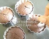 A picture of step 9 of Cocoa Coffee muffins.