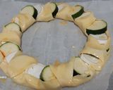 Foto del paso 6 de la receta Corona de calabacín y rulo de cabra