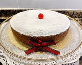 Foto del paso 9 de la receta: Pastel con manteca, licor y cabello de ángel