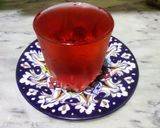 A picture of step 1 of Rooh Afza ka sharbat.