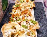 Une image de l'étape 4 de Corolles apéritifs feuilles de brick thon mayonnaise et pesto 😋.