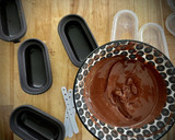 Foto del paso 1 de la receta: Helado cheesecake de chocolate con crujiente de chocolate y naranja (en moldes Lékué)