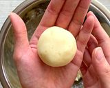 A picture of step 4 of Korean Cheese Hotteok.