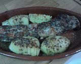 Foto del paso 3 de la receta Costillas de cerdo asadas a la mostaza antigua y miel de flores