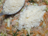 Hamburguesas de atún con zucchini y zanahoria