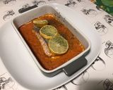 Une image de l'étape 5 de Filets de saumon à la crème de poivrons,citron et aneth.