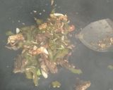 Foto langkah ke 8 dari resep Pare telur cah Sapi.