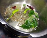 A picture of step 2 of Proso millet khichdi.