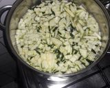 Foto del paso 2 de la receta: Budín de zapallo Italiano con champiñones y quinoa