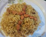 A picture of step 8 of Gur walay rice.