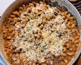 A picture of step 2 of Homemade Hamburger Helper - Cheesesteak Style.