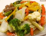 รูปขั้นตอนการทำที่ 5 ของ 🥦🥕ผัดผักเก้าเซียน🥗