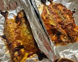 Foto langkah ke 4 dari resep Ikan Bakar Bumbu Padang.