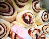 Foto langkah ke 4 dari resep Chocolate Rolls Bread (Roti Coklat Gulung).