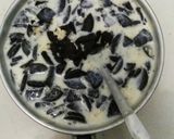 Foto langkah ke 5 dari resep Puding coklat Oreo.