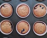Foto del paso 3 de la receta: Muffins de arándanos y avena 🫐