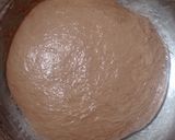 Foto langkah ke 4 dari resep Mix Peel Double Chocolate Sourdough Bread (Open Bake Method).