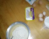 A picture of step 3 of Second trial,bake.
