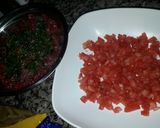 Foto del paso 1 de la receta: Fideos con salsa de albóndigas de carne! 🍲😁😋