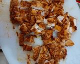 A picture of step 9 of Chicken bbq pizza muffins/pizza cups And bbq pizza.
