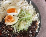 Hình bước làm 6 của món Mỳ tương đen Jajangmyeon Hàn Quốc