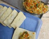 Foto langkah ke 3 dari resep Roti Goreng Isi Sayuran.