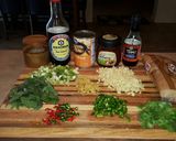 A picture of step 1 of Mike's Sweet Asian Dipping Sauce.