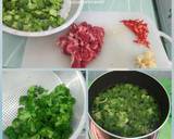 Brokoli cah daging sapi langkah memasak 1 foto