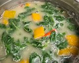 Foto langkah ke 6 dari resep Sayur Bobor Bayam Labu Kuning.