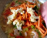Foto langkah ke 3 dari resep Udang Sayur Saos Padang.