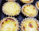 Foto langkah ke 6 dari resep Portuguese egg tart with instant puff pastry.