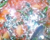 A picture of step 3 of Aaloo Tahari.