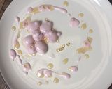 A picture of step 9 of Molecular gastronomy-mango juice spherification.