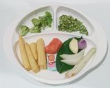 Foto langkah ke 1 dari resep MPASI 6m menu lengkap - baby corn ikan salmon.