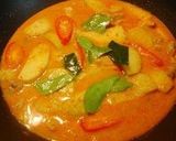 A picture of step 3 of Red Curry with Green Apple.