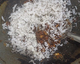 A picture of step 2 of Walnut dates laddoo.