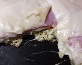 Foto del paso 5 de la receta: Tarta sin masa de zapallito con jamón y queso