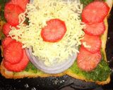 A picture of step 5 of Spinach Cheese Sandwich.