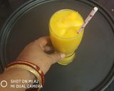 A picture of step 3 of Mango juice.