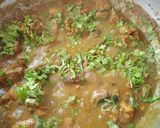 A picture of step 16 of Chettinad chicken fry.